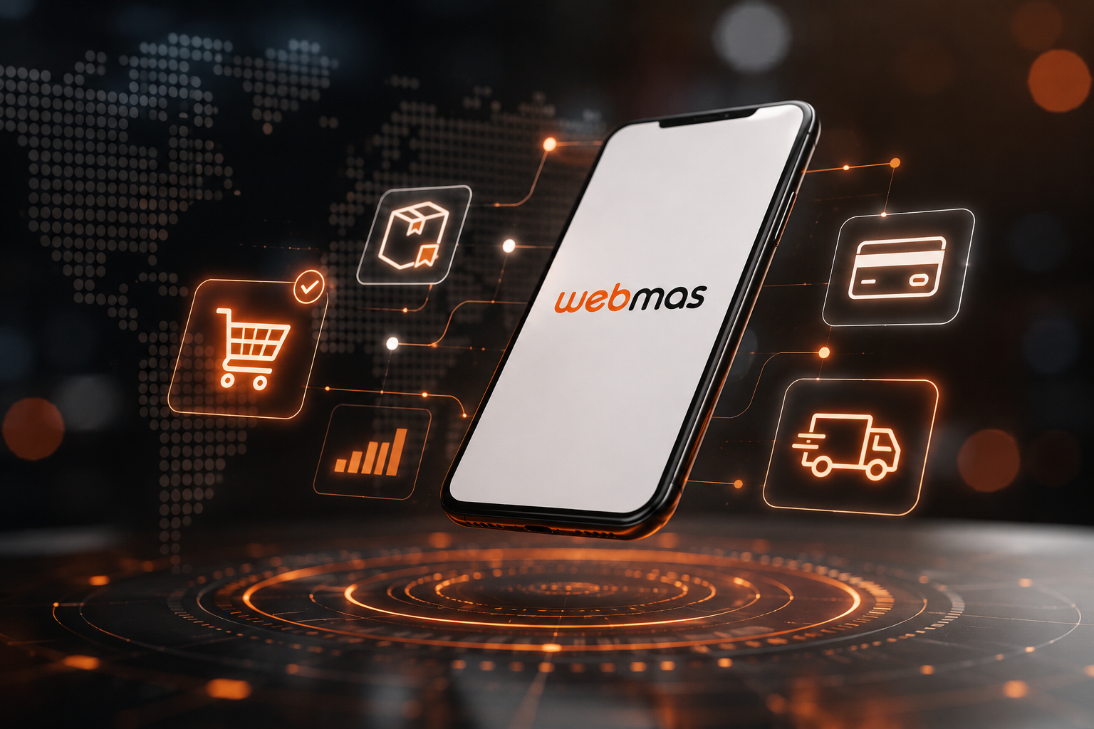 E-commerce — ilustración de Webmas